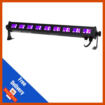Equinox Uv Mini Batten 9 Led Ultraviolet Blacklight Dj Disco Party Lighting • 40.06£