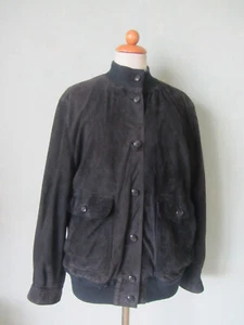 Franz Sauer Köln Lederjacke Jacke Blouson schwarz Größe 42 XL Vintage - Bild 1 von 3