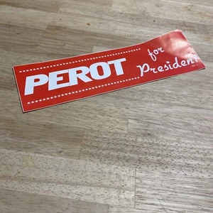 Ross Perot offizieller 1992 President Campaign Autoaufkleber  - Bild 1 von 5