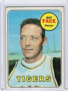 1969 Topps Ray Face #207 Pittsburgh Pirates Detroit Tigers