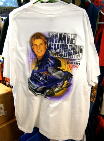 VINTAGE 2006 TEAM CALIBER #26 CROWN ROYAL TEE SHIRT JAMIE MCMURRAY MEDIUM NWT Cover