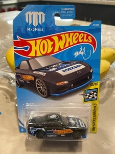 Hot Wheels- HW Speed Graphics- '95 Mazda RX-7 - Black - Picture 1 of 1