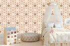 3D Brown Stars Self-Adhesive Removable Wallpaper Murals Wall Sticker 2