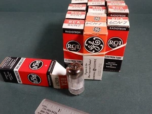 Mixed Lot of Mostly RCA NOS 6CN7 Vacuum Tubes Untested AS IS - Picture 1 of 3