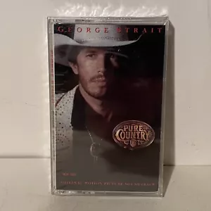 George Strait Pure Country Soundtrack ©1992 SEALED *BUY 2 GET 1 FREE CASSETTES* - Picture 1 of 3