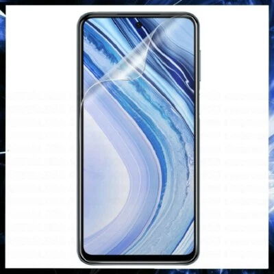 PELLICOLA IDROGEL PER XIAOMI REDMI NOTE 10 PRO IN SILICONE GEL TRASPARENTE
