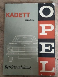 9.3 Cadet B 1967 Coupe Caravan Boardbook owners handbook operating instructions - Picture 1 of 12