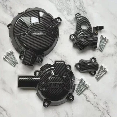 Защита двигателя из углеродного волокна для BMW S1000RR 2019-2024 - Изображение 1 из 4