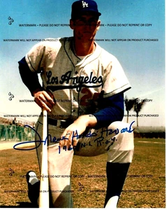 FRANK 'HONDO' HOWARD (deceduto) FIRMATO AUTOGRAFATO 8x10 - Dodgers - Aggiunta sceneggiatura - Foto 1 di 1