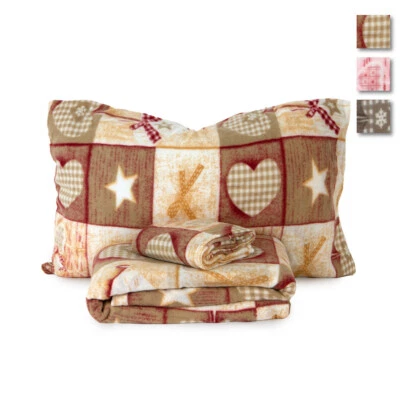 Completo lenzuola Sweet in Pile di Morbidissimi - dimensioni varie J926 - Immagine 1 di 4