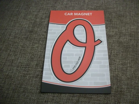 Baltimore Orioles Car Magnet Refrig Cover