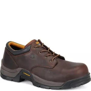 CAROLINA Men's Sz 8 D Braze Composite Toe Non-Metallic Work Shoes Brown CA1520 - Picture 1 of 7