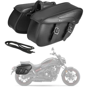 Motorcycle SaddleBag For Honda Shadow Phantom ACE Aero Spirit VT 750 1100 VLX600 - Bild 1 von 8