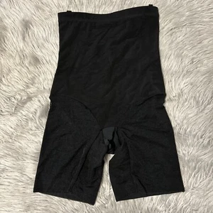 Pantalones cortos para mujer HoneyLove SuperPower talla grande negros modeladores esculpidos adelgazantes - Imagen 1 de 6