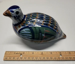Individueller handbemalter Keramik Vogel, Dekoration, Antiquitäten - Bild 1 von 4