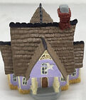 1995 Hallmark Halloween Merry Miniature Purple Haunted House Vintage 2”