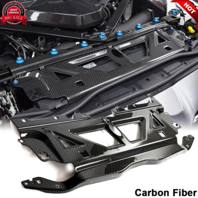 Cubierta de panel de bloqueo de refrigeración del radiador de fibra de carbono seca para BMW M3 G80 M4 G82 G83 G87 Foto 1 de 4