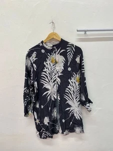 Fabulous AnnA Glover x H&M oversized floral shirt tunic Uk12/14 IM001 - Picture 1 of 6