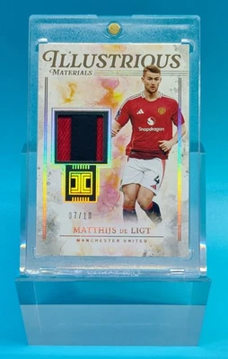 2024-25 Impeccable Manchester United Matthijs de Ligt Illustrious Patch 7/10 - Image 1 of 2