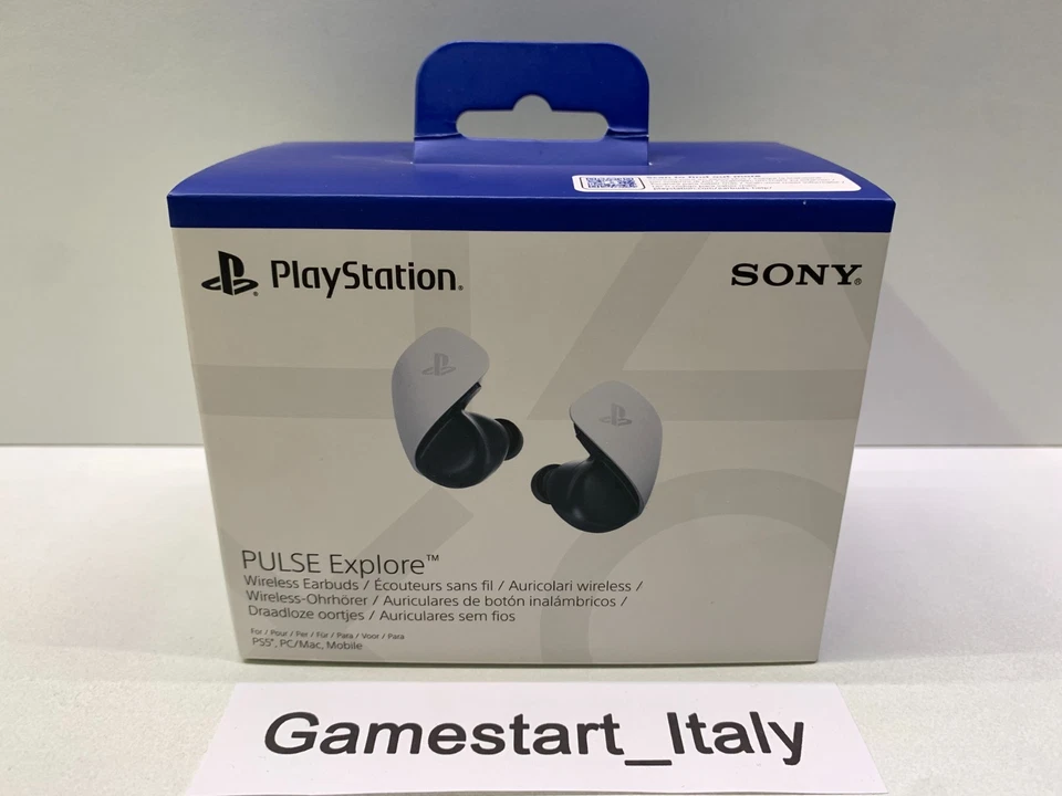 SONY PLAYSTATION PULSE EXPLORE AURICOLARI WIRELESS PS5 - NUOVO SIGILLATO NEW - Immagine 1 di 4