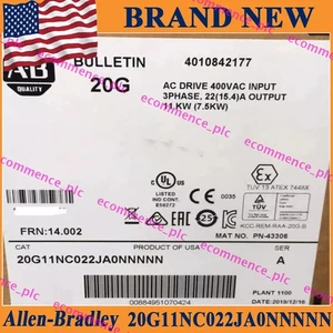 20G11NC022JA0NNNNN NEW PLC AC Drive 400VAC Input New 20G11NC022JA0NNNNN - Picture 1 of 2