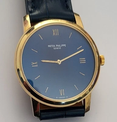 PATEK- PHILIPPE  CALATRAVA  18K ARMBANDUHR,  AUT, CAL  28- 255 , - Bild 1 von 4