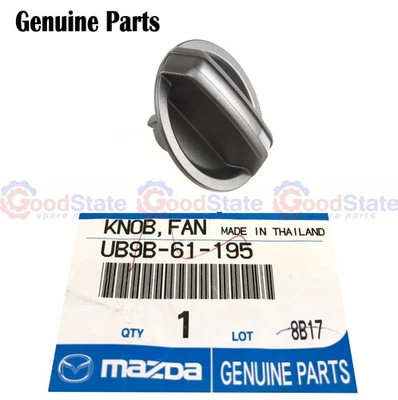 GENUINE Mazda BT 50 UN 2006 - 2011 Temp Or Direction Heater Control Knob - Image 1 of 3