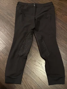 Women’s Ariat Pro Series Equestrian Riding Pants - Black, Size 36 Long - Picture 1 of 5