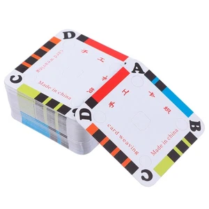 50Pcs Loom Weaving Supplies Professional DIY Craft Weaving Cards Tablet - Picture 1 of 12