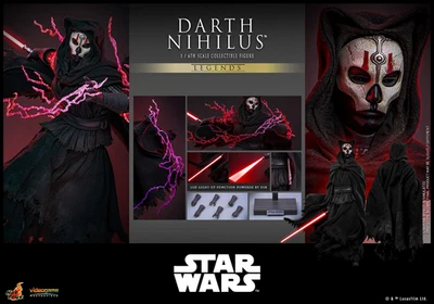 Figura Star Wars escala sexta Hot Toys Darth Nihilus en muy buen estado 72 pedido anticipado Foto 1 de 2