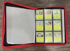 Pokémon TCG Obsidian Flames Base Master Set + Red Binder — No Reverse or Secret - Picture 1 of 14