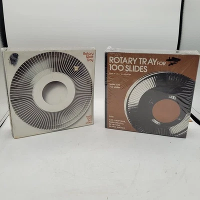 X2 Rotary Trays For 2x2 Slides New In Package 100 Slides Per Tray - Image 1 of 4