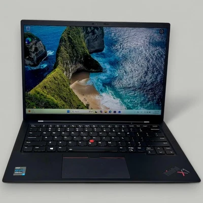 Lenovo ThinkPad X1 Carbon Gen 9 14” i7-1185G7 3.0GHz 512GB SSD 16GB RAM - Image 1 of 4
