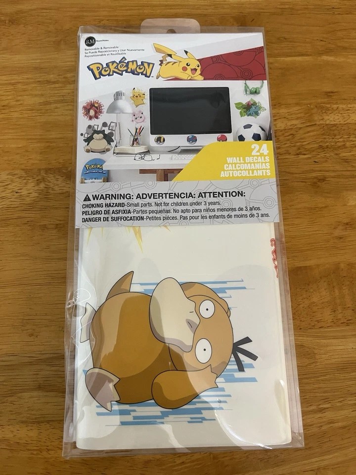 24 calcomanías adhesivas de pared RoomMates Pokemon Foto 1 de 2