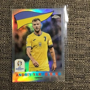 2023-24 Topps Chrome UEFA Euro 1960 Insert Andriy Yarmolenko - Picture 1 of 2