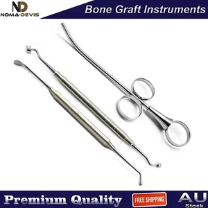 Bone Packer & Compactor Syringe Graft Instruments Dental Implant Surgery Tools - Picture 1 of 4