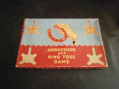 Juego Knickerbocker Vintage HERRADURA Y ANILLO TOSS Muy Buen Estado Foto 1 de 4