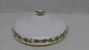 Wedgwood Whitehall coperchio per verdure ricoperto bianco e oro - Foto 1 di 1