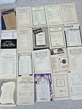 New ListingDiscounted Antique Vintage Choral Sheet Music Song Books, 1915-1951, Lot of 20,