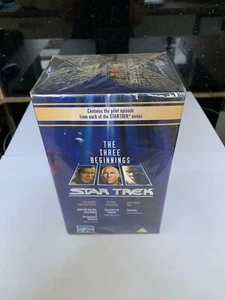 Star Trek VHS Box Set New Sealed Rare 1993 The New Beginnings Collectible Sci Fi - Picture 1 of 4