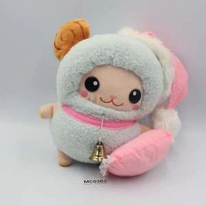 PostPet MC0302 Sheep Pajamas 10" Taito PPF-409 Plush Stuffed Toy Doll Japan - Picture 1 of 7