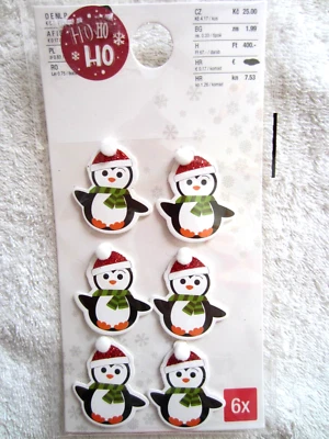 Süsse  STICKER  - * PINGUIN  * - Bild 1 von 2