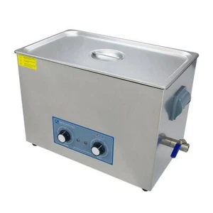 Ultrasonic Cleaner 27 Litre Large Dial Tank Heated Industrial Ultrasonic Bath - Picture 1 of 8