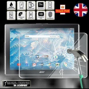 Cubierta protectora de pantalla de vidrio templado para tableta para Acer Iconia One 10 B3-A40 - Imagen 1 de 2