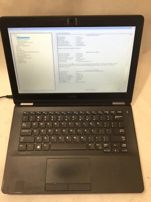 DELL LATITUDE E7270 - BOOTS TO BIOS - INTEL I7 6600U - 4GB RAM - READ DESCRIP-BB - Image 1 of 4