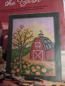 Pumpkins By The Barn Fall Autumn Cross Stitch Magazine PATTERN  - Picture 1 of 1