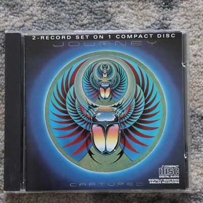 Journey - Captured - US CD - FREE shipping! - Imagem 1 de 3