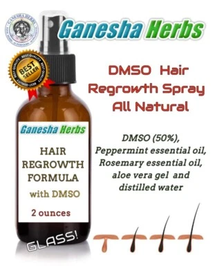 Natural Hair Loss Treatment  Fast Growth Regrowth DHT  Stimulator Lotion Spray - Image 1 of 2