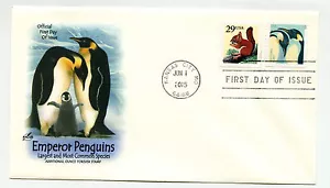 4990, Bobina de pingüinos emperador, ArtCraft, single, FDC - Imagen 1 de 1
