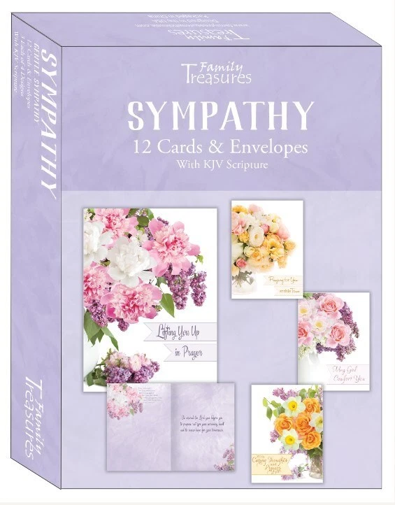 Card-Boxed-Sympathy-Gentle Sympathy (Pack Of 12) - Image 1 of 1